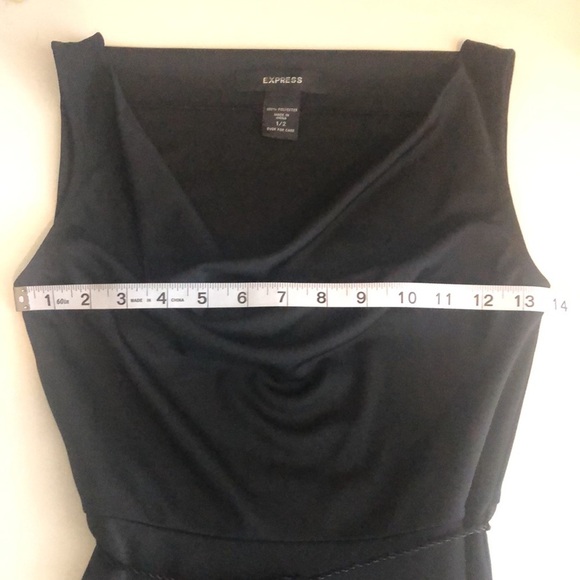 Express basic black dress - Picture 6 of 7